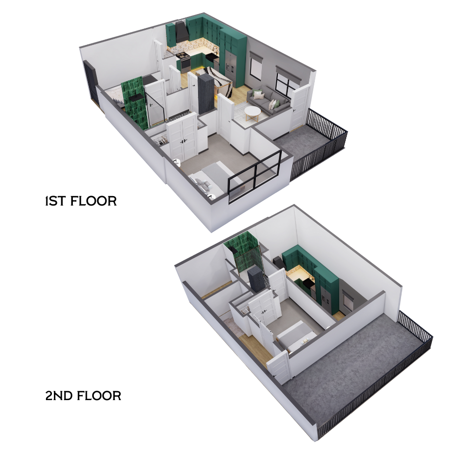 luxury floor plan for apartment in kansas city