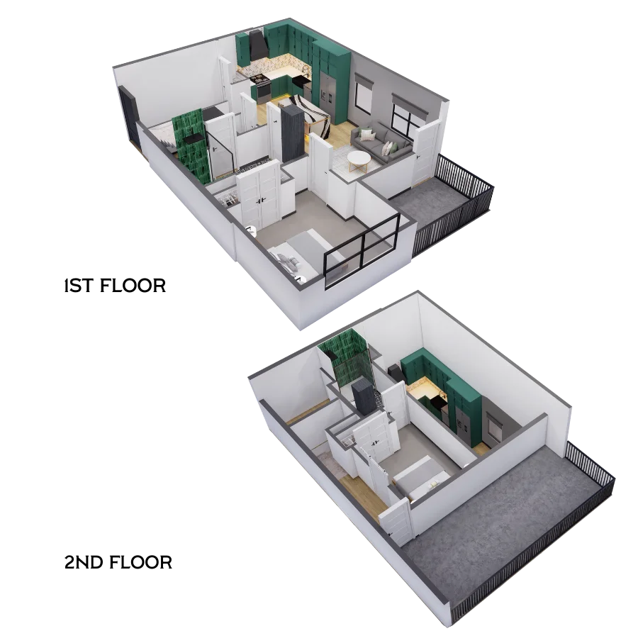 luxury floor plan for apartment in kansas city